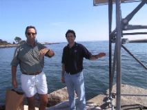 Franz and Christian in Maine